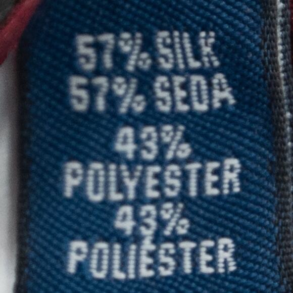 Saddlebred Adjustable Pre-tied Silk Blend Red Christmas Bowtie - Picture 4 of 6